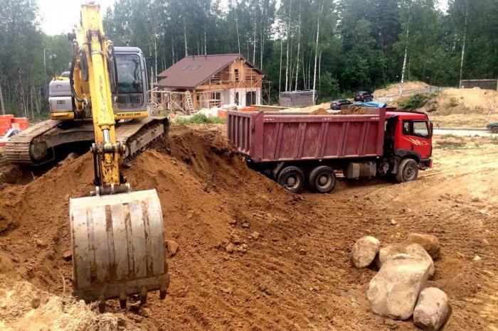 Расчистка участка под строительство в Москве